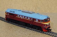 Eaglemoss: M62-1577 СЖД тепловоз бордовый (DC, окраска Камушкин)